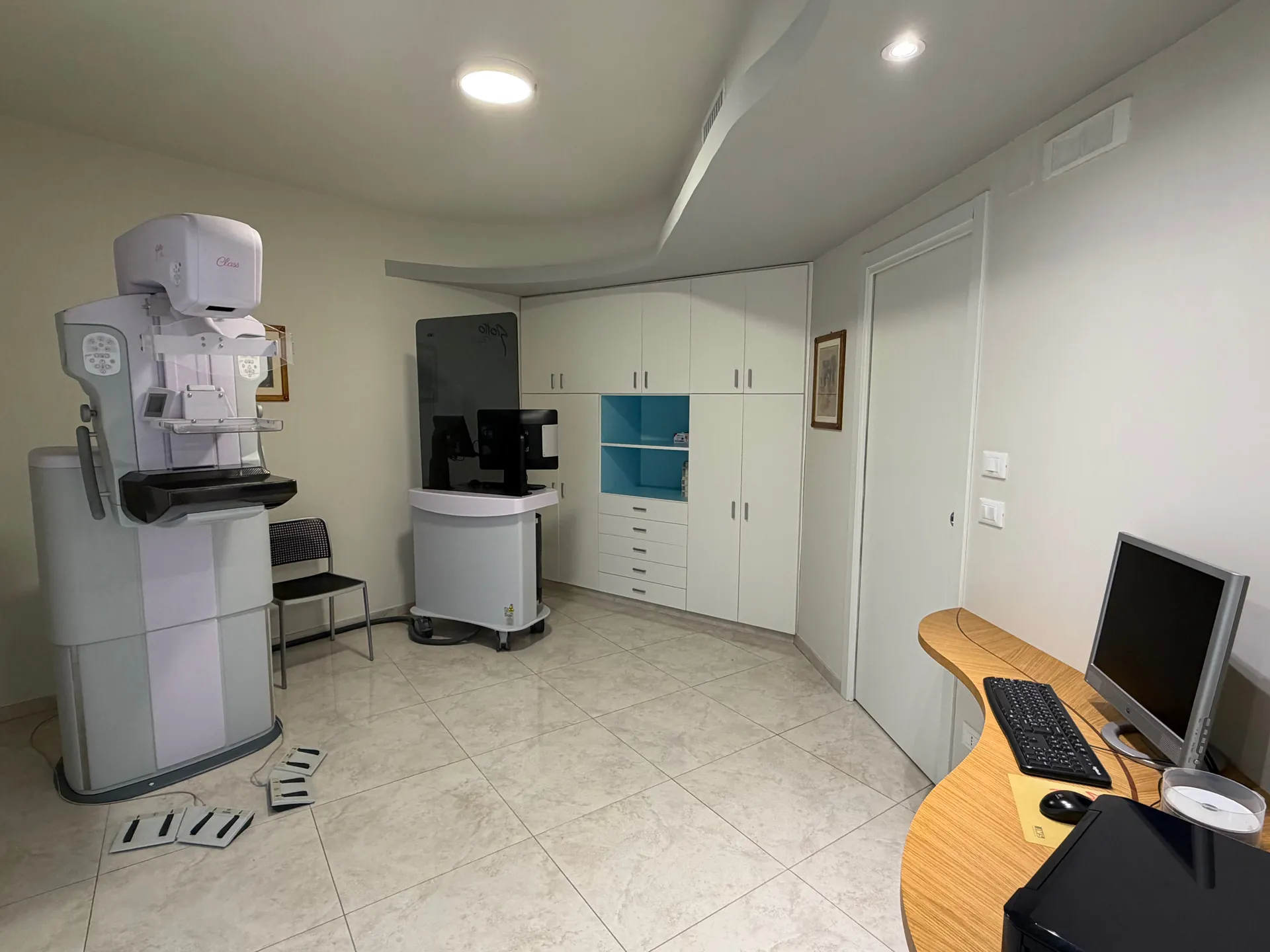 Sala mammografica Centro Diagnostico Cerimele Pescara